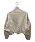 Mame Kurogouchi (マメクロゴウチ) Cording Embroidery Cropped Sweatshirt ベージュ サイズ:2：15000円