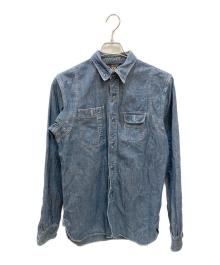 RRL（ダブルアールエル）の古着「ガチャポケシャンブレーシャツ」｜インディゴ