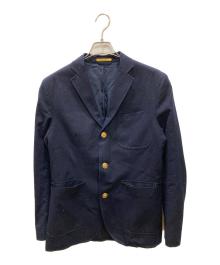 Rugby Ralph Lauren（ラグビーラルフローレン）の古着「金釦混ブレザー」｜ネイビー
