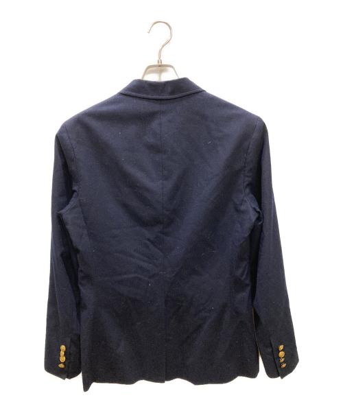 Rugby Ralph Lauren（ラグビーラルフローレン）Rugby Ralph Lauren (ラグビーラルフローレン) 金釦混ブレザー ネイビー サイズ:Sの古着・服飾アイテム