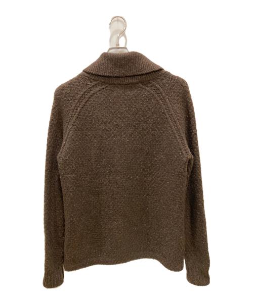 RRL（ダブルアールエル）RRL (ダブルアールエル) ショールカラーカーディガン ブラウン サイズ:Sの古着・服飾アイテム