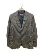 COMME des GARCONS HOMMEコムデギャルソン オム）の古着「製品縮絨テーラードジャケット」｜ブラウン