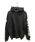 SUPREMEシュプリーム）の古着「18SS Sideline Hooded sweatshirt」｜ブラック