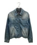 ARMANI JEANSアルマーニジーンズ）の古着「デニムジップジャケット」｜インディゴ