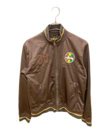 stussy（ステューシー）の古着「ロゴトラックジャケット」｜ブラウン