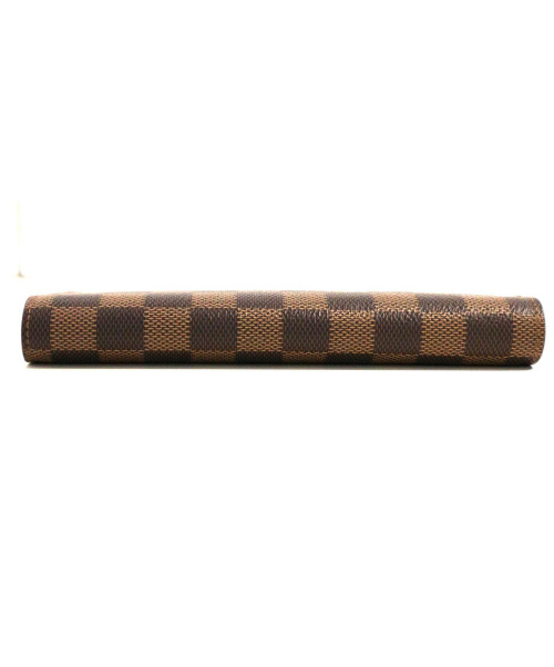 LOUIS VUITTON（ルイ ヴィトン）LOUIS VUITTON (ルイヴィトン) ポルトフォイユ・ブラザ ブラウン サイズ:- ダミエ N60017  RA0148の古着・服飾アイテム