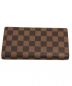 LOUIS VUITTON (ルイヴィトン) ポルトフォイユ・ブラザ ブラウン サイズ:- ダミエ N60017  RA0148：39800円