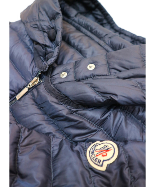 MONCLER（モンクレール）MONCLER (モンクレール) ダウンコート ネイビー サイズ:1 BARBELの古着・服飾アイテム