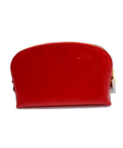 LOUIS VUITTON（ルイ ヴィトン）LOUIS VUITTON (ルイヴィトン) ポシェット・コスメティック レッド サイズ:- ヴェルニ M90172  SR0189の古着・服飾アイテム