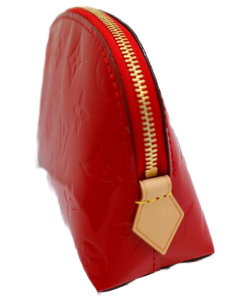LOUIS VUITTON（ルイ ヴィトン）LOUIS VUITTON (ルイヴィトン) ポシェット・コスメティック レッド サイズ:- ヴェルニ M90172  SR0189の古着・服飾アイテム
