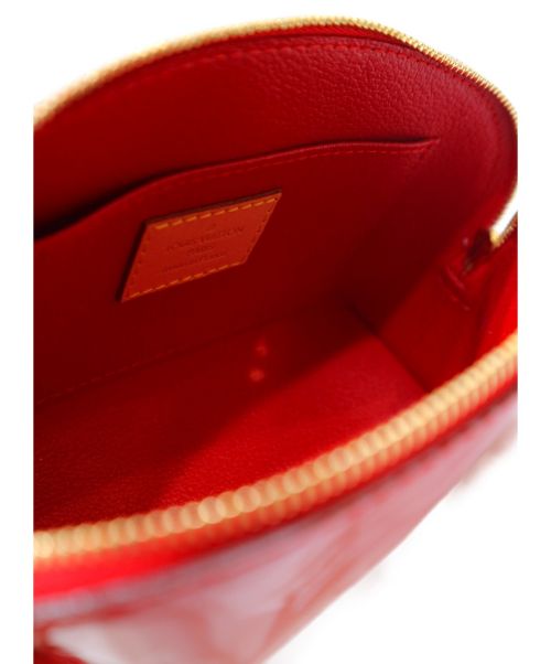 LOUIS VUITTON（ルイ ヴィトン）LOUIS VUITTON (ルイヴィトン) ポシェット・コスメティック レッド サイズ:- ヴェルニ M90172  SR0189の古着・服飾アイテム