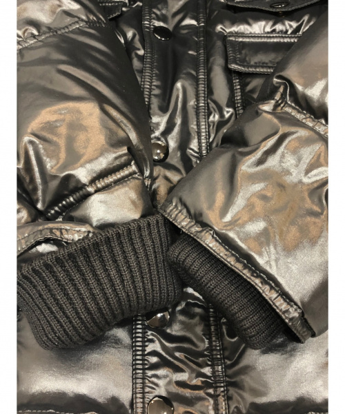 GUCCI（グッチ）GUCCI (グッチ) ロゴワッペンダウンジャケット ブラック サイズ:50 200610 4063の古着・服飾アイテム