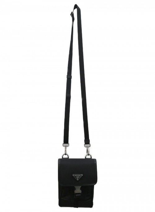 PRADA（プラダ）PRADA (プラダ) ミニショルダーバッグ ブラック 2ZH109 42の古着・服飾アイテム