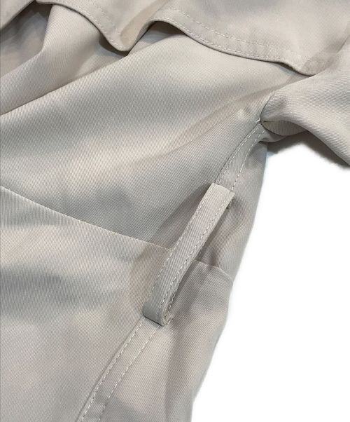 HER LIP TO（ハーリップトゥ）Her lip to (ハーリップトゥ) Everyday Belted Trench Jacket ベージュ サイズ:Mの古着・服飾アイテム