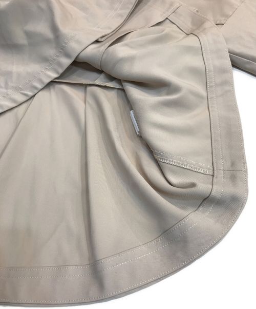 HER LIP TO（ハーリップトゥ）Her lip to (ハーリップトゥ) Everyday Belted Trench Jacket ベージュ サイズ:Mの古着・服飾アイテム