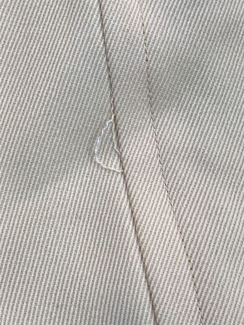 AURALEE（オーラリー）AURALEE (オーラリー) WASHABLE WOOL MAX SERGE JACKET イエローの古着・服飾アイテム