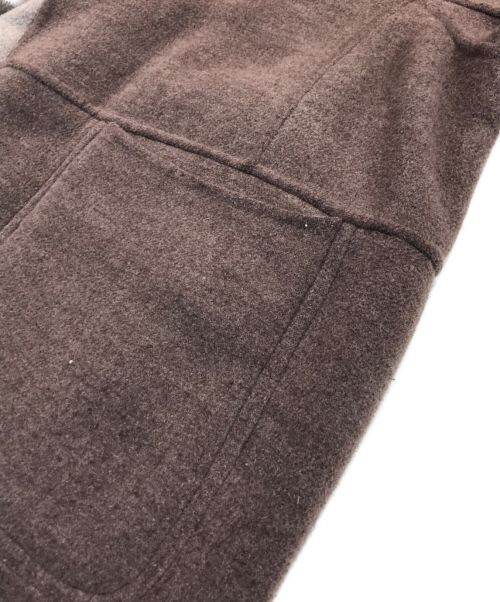 Snidel（スナイデル）Snidel (スナイデル) リバーシブルウールコート ブラウン サイズ:Fの古着・服飾アイテム