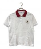 BOYS IN TOYLANDボーイズイントイランド）の古着「ポロシャツ」｜ホワイト×レッド