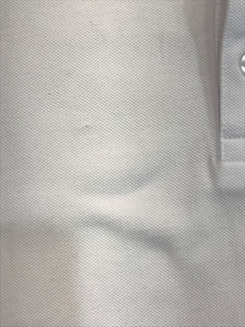 BOYS IN TOYLAND（ボーイズイントイランド）BOYS IN TOYLAND (ボーイズイントイランド) ポロシャツ ホワイト×レッド サイズ:Mの古着・服飾アイテム