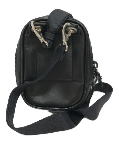 KATSUYUKIKODAMA（カツユキコダマ）KATSUYUKIKODAMA (カツユキコダマ) パイソンレザーコンビクロスボディバッグ ブラックの古着・服飾アイテム