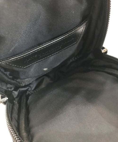 KATSUYUKIKODAMA（カツユキコダマ）KATSUYUKIKODAMA (カツユキコダマ) パイソンレザーコンビクロスボディバッグ ブラックの古着・服飾アイテム