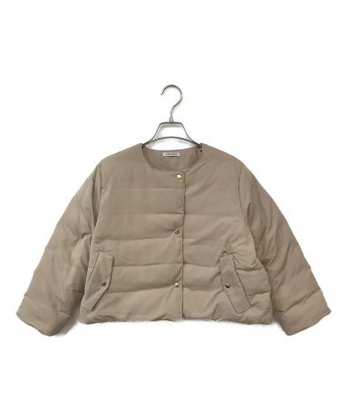 コヒナ　ダウンジャケット　新品未使用 中古・古着通販】COHINA (コヒナ) ダウンジャケット ベージュ サイズ