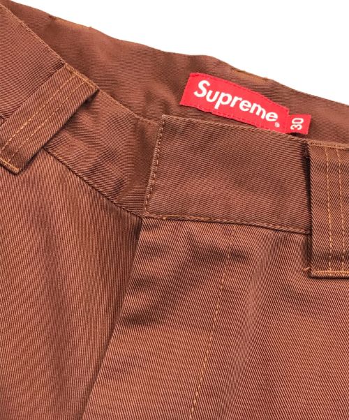 SUPREME（シュプリーム）Supreme (シュプリーム) ワークパンツ ブラウン サイズ:W30の古着・服飾アイテム