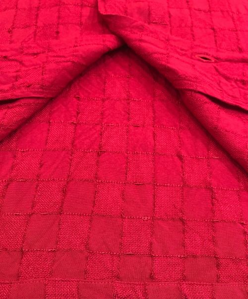 TENDERLOIN（テンダーロイン）TENDERLOIN (テンダーロイン) オープンカラーシャツ レッド サイズ:ＸＳの古着・服飾アイテム