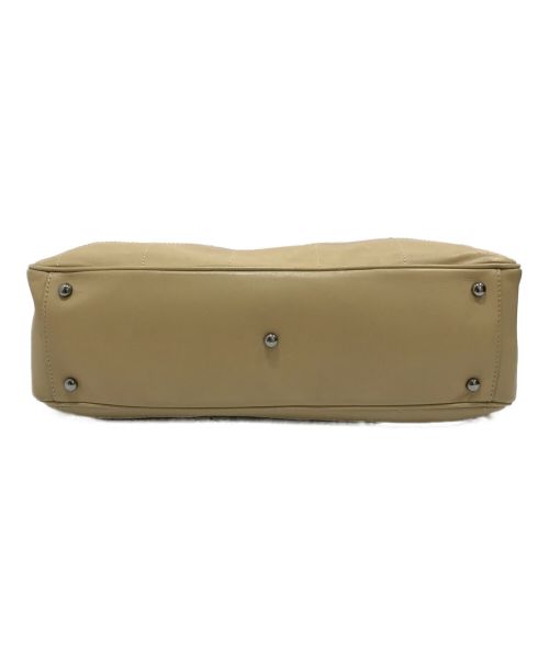 CHANEL（シャネル）CHANEL (シャネル) チョコバーミニボストンバッグ ベージュの古着・服飾アイテム