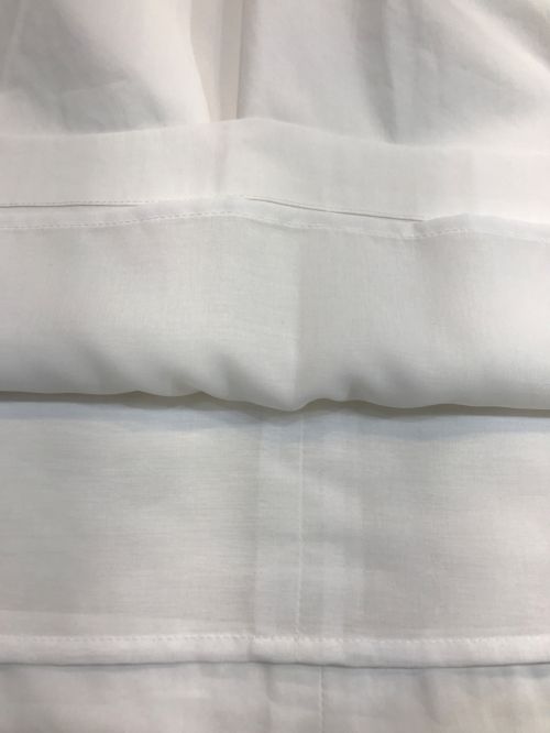 HER LIP TO（ハーリップトゥ）HER LIP TO (ハーリップトゥ) Back Front Ribbon Blouse ホワイト サイズ:Ｍの古着・服飾アイテム