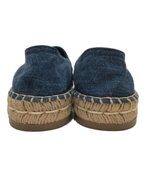 PRADA（プラダ）PRADA (プラダ) エスパドリーユ インディゴ サイズ:37 1/2の古着・服飾アイテム