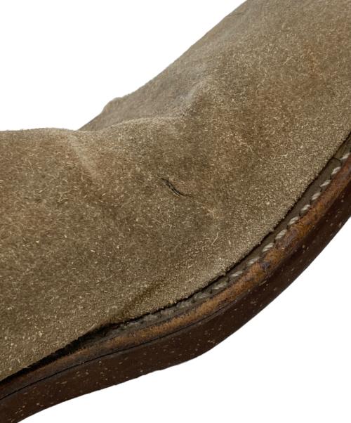 RED WING（レッドウィング）RED WING (レッドウィング) スウェードエンジニアブーツ ベージュ サイズ:7 1/2の古着・服飾アイテム