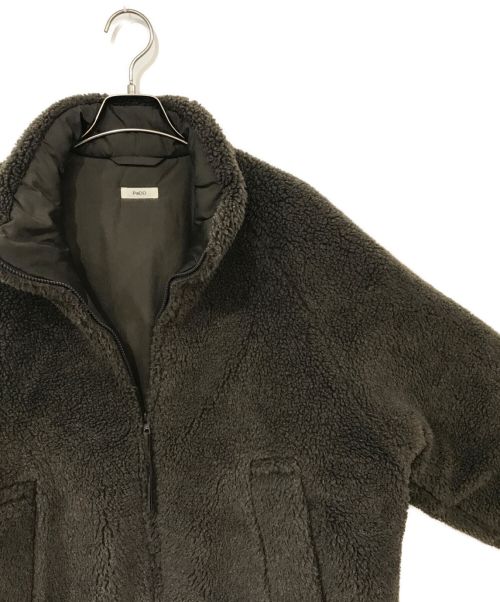 PaDD（パッド）PADD (パッド) ショートボアブルゾン ブラウン サイズ:Lの古着・服飾アイテム