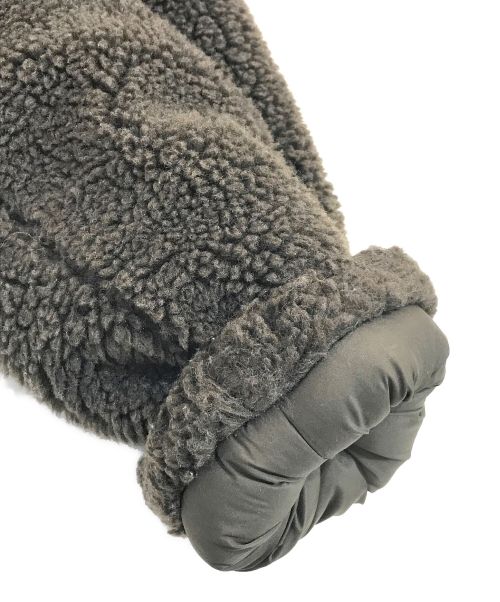 PaDD（パッド）PADD (パッド) ショートボアブルゾン ブラウン サイズ:Lの古着・服飾アイテム