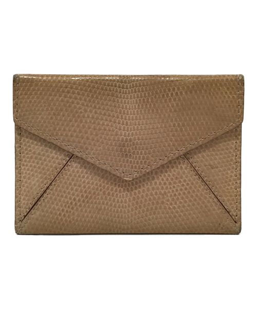 DELVAUX（デルヴォー）DELVAUX (デルヴォー) パスケース ベージュの古着・服飾アイテム