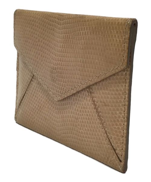 DELVAUX（デルヴォー）DELVAUX (デルヴォー) パスケース ベージュの古着・服飾アイテム