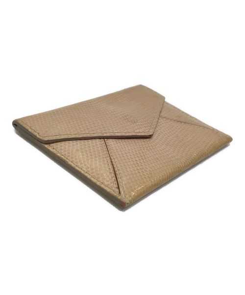 DELVAUX（デルヴォー）DELVAUX (デルヴォー) パスケース ベージュの古着・服飾アイテム