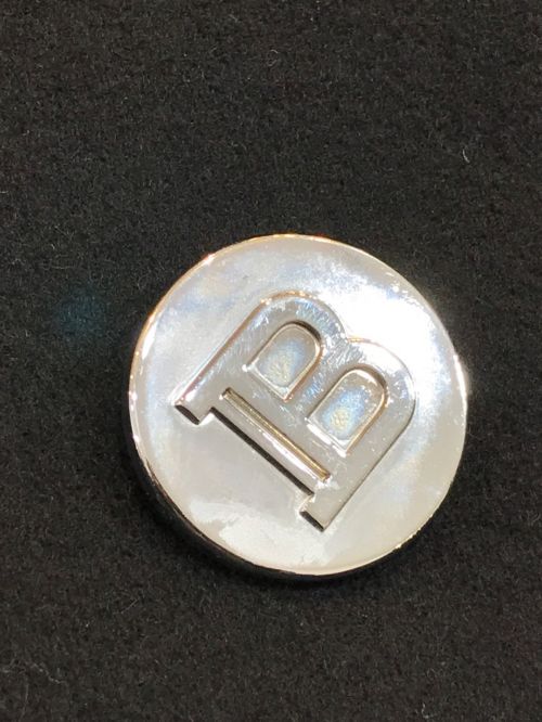 BALMAIN（バルマン）BALMAIN (バルマン) Bボタンフード付きウールダブルブレストコート ブラック サイズ:46の古着・服飾アイテム