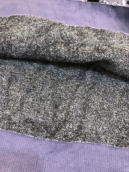 HARE（ハレ）HARE (ハレ) 2Pガラニットセットアップ パープル サイズ:ＦＲＥＥの古着・服飾アイテム