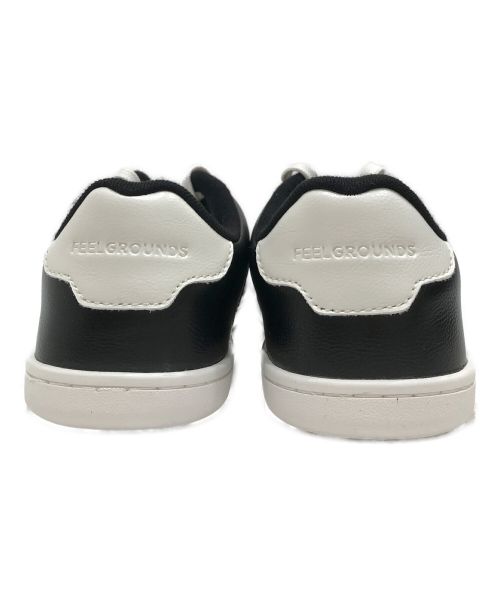 feel grounds（フィールグラウンズ）feel grounds (フィールグラウンズ) ローカットスニーカー ブラック サイズ:EU42の古着・服飾アイテム