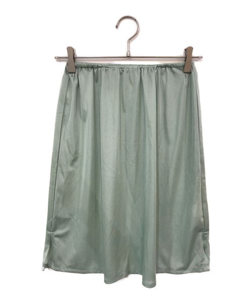 WRAPINKNOT（ラッピンノット）WRAPINKNOT (ラッピンノット) ニットロングスカート グリーン サイズ:1の古着・服飾アイテム