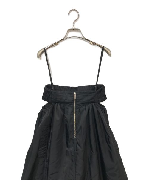 MAISON SPECIAL（メゾンスペシャル）MAISON SPECIAL (メゾンスペシャル) 2way Puffer Flare Skirt ブラック サイズ:FREEの古着・服飾アイテム