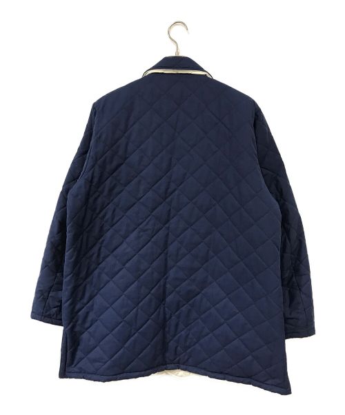 LAVENHAM（ラベンハム）LAVENHAM (ラベンハム) L'ECHOPPE別注 リバーシブル ジャケット ブルー サイズ:Lの古着・服飾アイテム