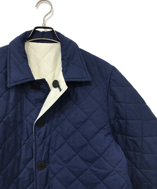 LAVENHAM（ラベンハム）LAVENHAM (ラベンハム) L'ECHOPPE別注 リバーシブル ジャケット ブルー サイズ:Lの古着・服飾アイテム