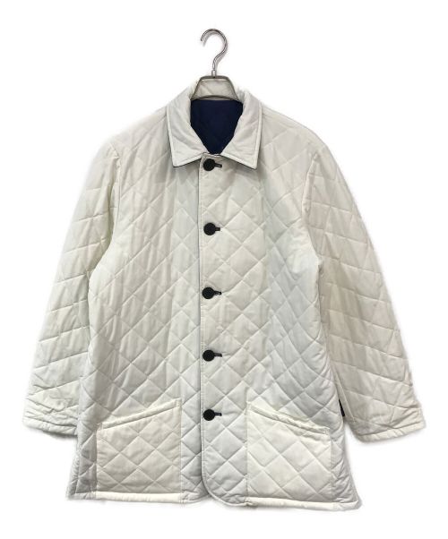 LAVENHAM（ラベンハム）LAVENHAM (ラベンハム) L'ECHOPPE別注 リバーシブル ジャケット ブルー サイズ:Lの古着・服飾アイテム