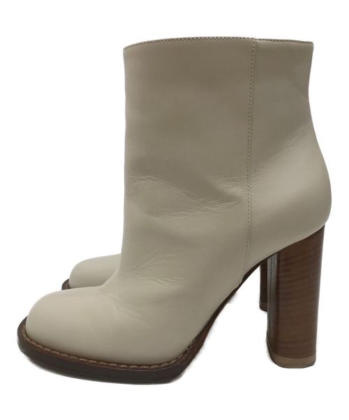 MARNI（マルニ）MARNI (マルニ) ショートブーツ ベージュ サイズ:36の古着・服飾アイテム