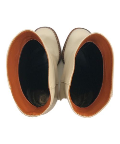 MARNI（マルニ）MARNI (マルニ) ショートブーツ ベージュ サイズ:36の古着・服飾アイテム