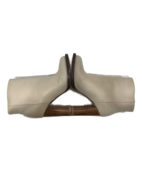 MARNI（マルニ）MARNI (マルニ) ショートブーツ ベージュ サイズ:36の古着・服飾アイテム