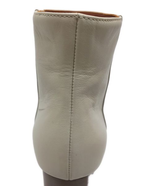 MARNI（マルニ）MARNI (マルニ) ショートブーツ ベージュ サイズ:36の古着・服飾アイテム