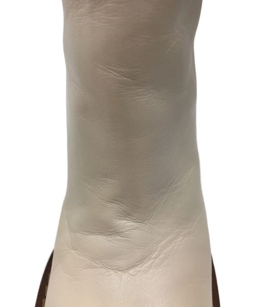 MARNI（マルニ）MARNI (マルニ) ショートブーツ ベージュ サイズ:36の古着・服飾アイテム